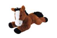 Plüsch Pferd braun liegend 30 cm Ecokins