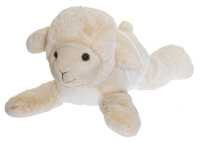 Plüsch Lamm liegend weiss 40 cm