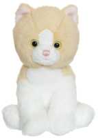 Plüsch Katze beige 18 cm