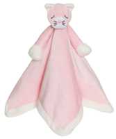 Schmusetuch Kätzchen pink 35 cm