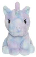 Einhorn, Regenbogenfarbig, lila, 26 cm
