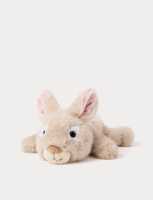 Liegender Hase beige 28  cm