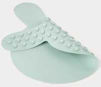 Badematte Hase grün