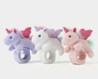 Slap-Armbänder Einhorn 3-farbig ass. im Display