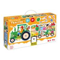 Puzzle "Play-as-you-go" Tractor 2+3+