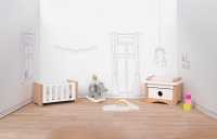 Babyzimmerausstattung für das Puppenhaus, 12-teilig