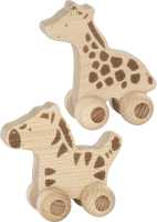 Schiebetiere Safari, goki nature, 6er Set
