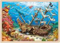 Einlegepuzzle Versunkenes Schiff Santa Elena, 192 Teile