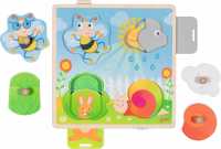 Hintergrundbildpuzzle Im Garten 4 Teile