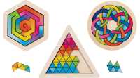 Knobelpuzzles, 9er Set
