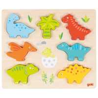 Einlegepuzzle Dinosaurier