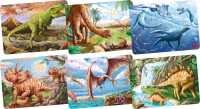 Minipuzzle Dinosaurier, 36er Display