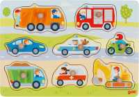 Steckpuzzle Fahrzeuge
