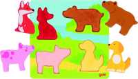 Fühlpuzzle Tiere