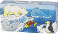 Würfelpuzzle Safari & Arktis