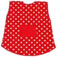 Kochschürze weiss pepunktet