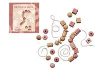 Holzperlen zum Schnüren