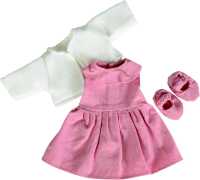 Puppenbekleidung rosa