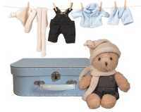 Plüsch Bär Morris im Koffer