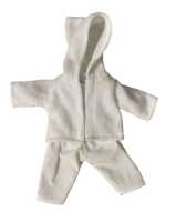 Kleider 2-teilig schneeeweiss/weiss