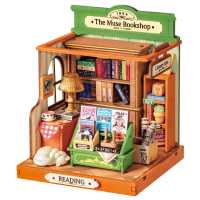 Mini-Modellbausatz 'Bookshop'