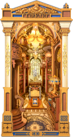 Holzbausatz 'LIBRARY OF WONDERS'