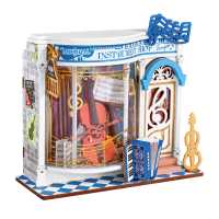 Mini-Modellbausatz 'Melody Instrument Shop'